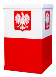 Urna wyborcza kartonowa