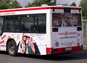 Reklama na autobusie - Galeria Jastrzbie