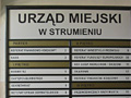 Tablica informacyjna - Strumie